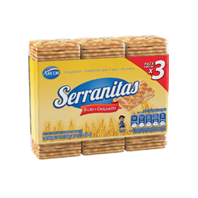 SERRANITAS AGUA GALL.X 3 x 105 GR
